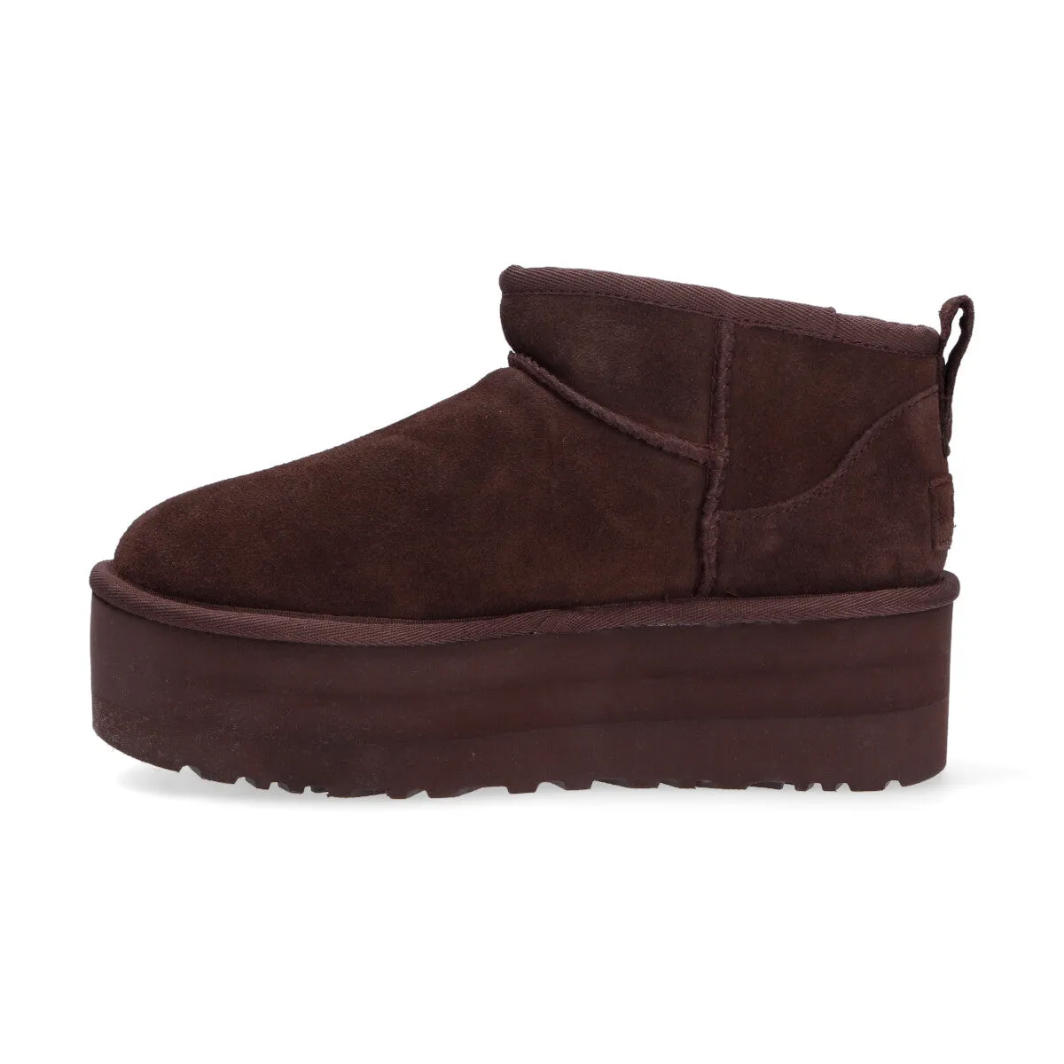 UGG classic ultra mini platform camoscio marrone