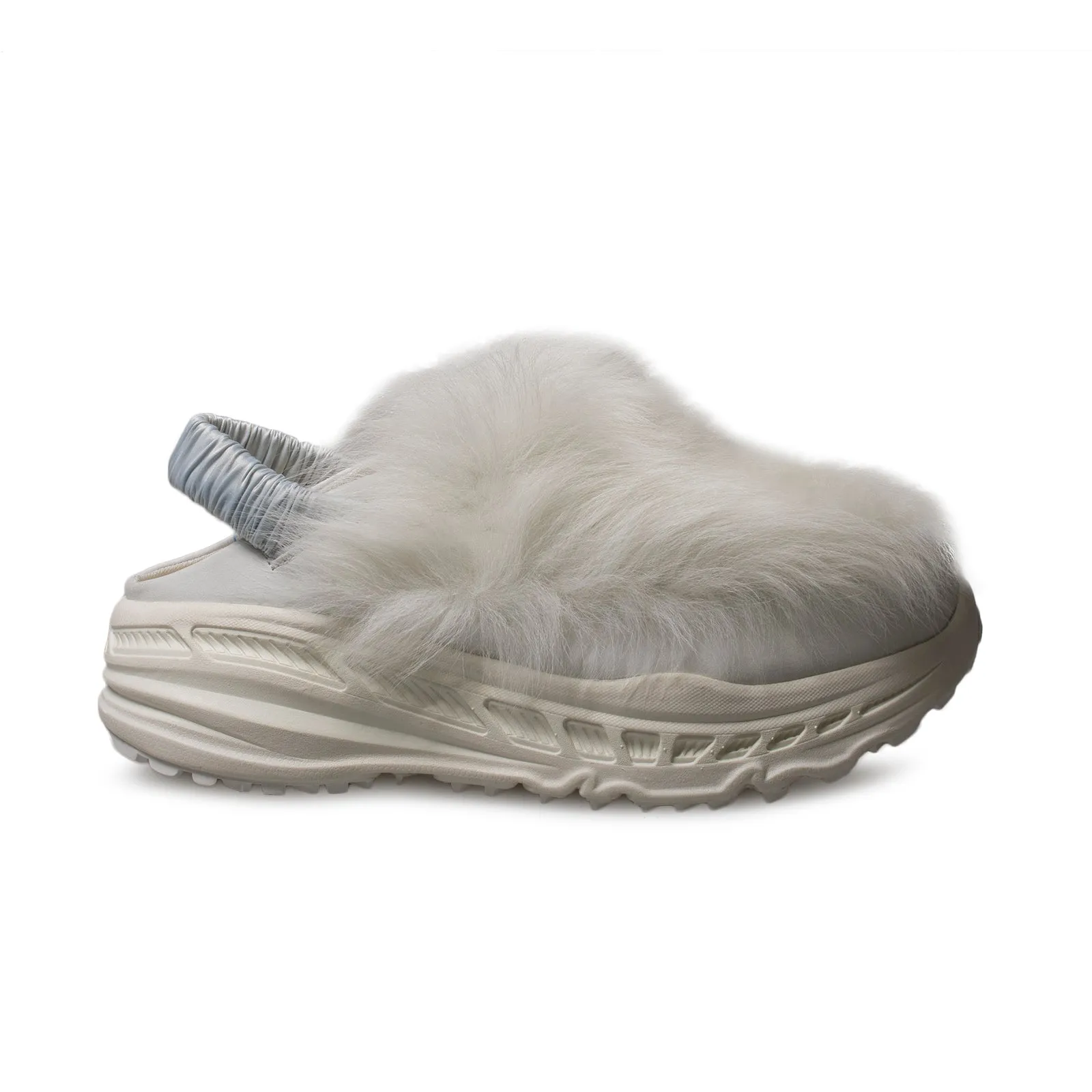 UGG Fluffy Runner White Sneakers - Women's