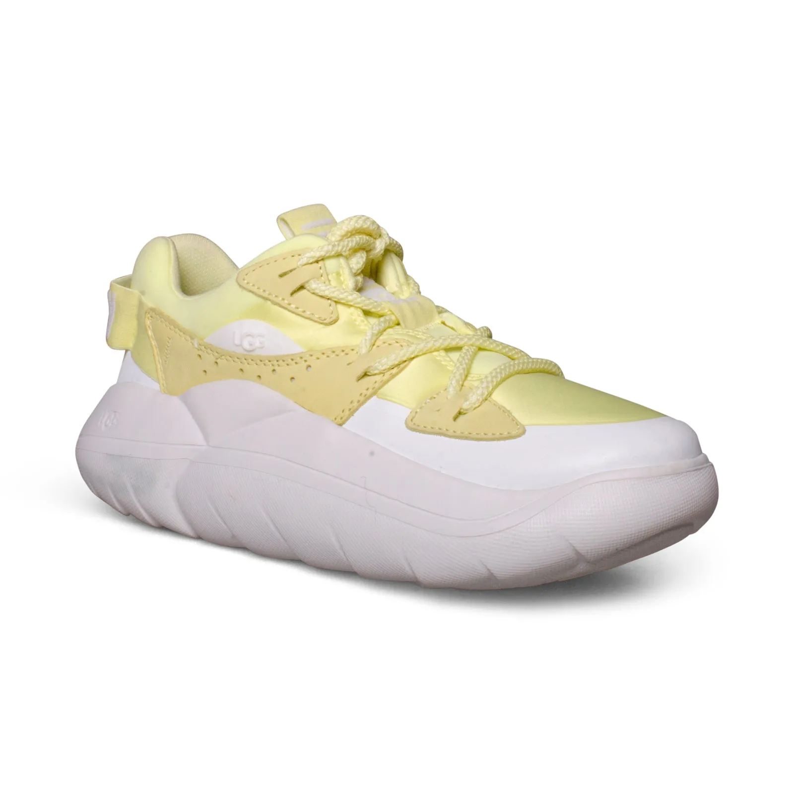 UGG La Cloud Lace Lemon Lime Sneakers - Women's