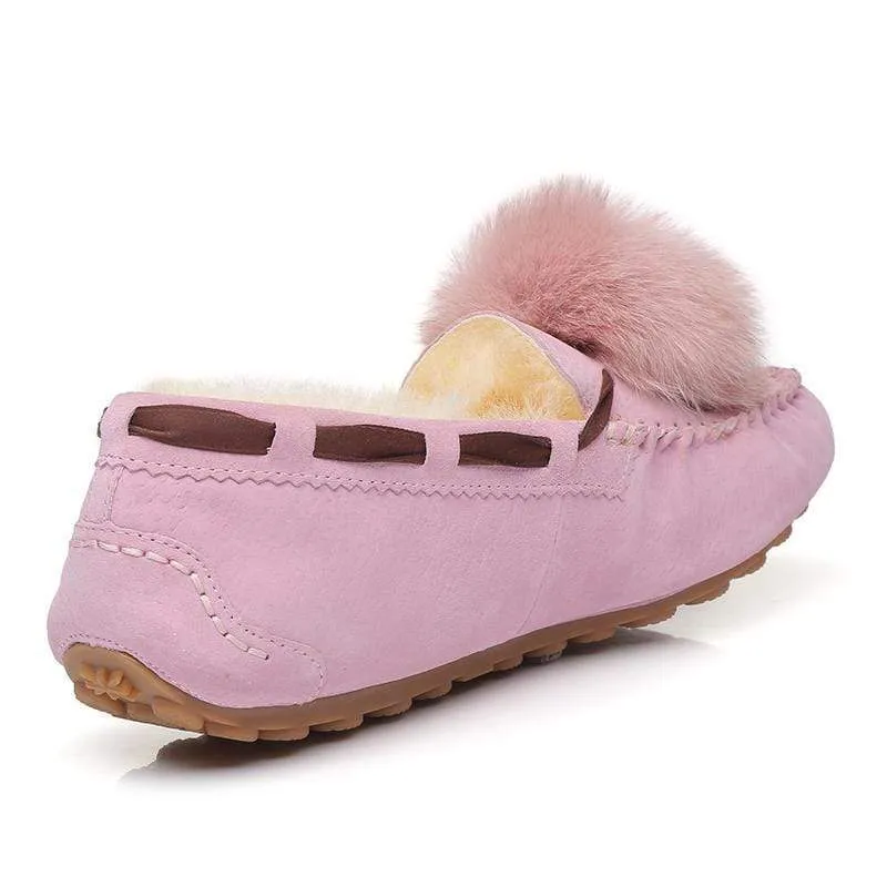 UGG Ozsnow Pom Pom Moccasin