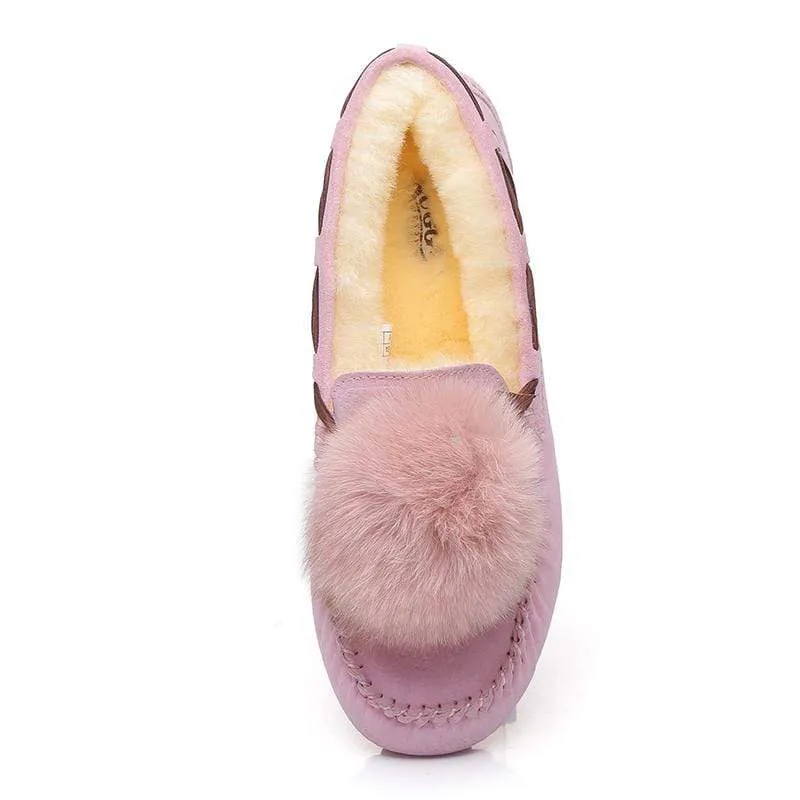 UGG Ozsnow Pom Pom Moccasin