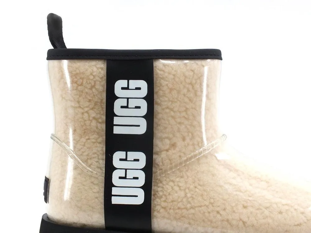 UGG W Classic Clear Mini Stivaletto Natural Black W1113190