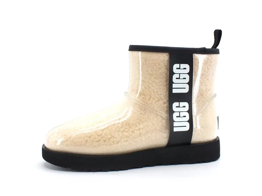 UGG W Classic Clear Mini Stivaletto Natural Black W1113190