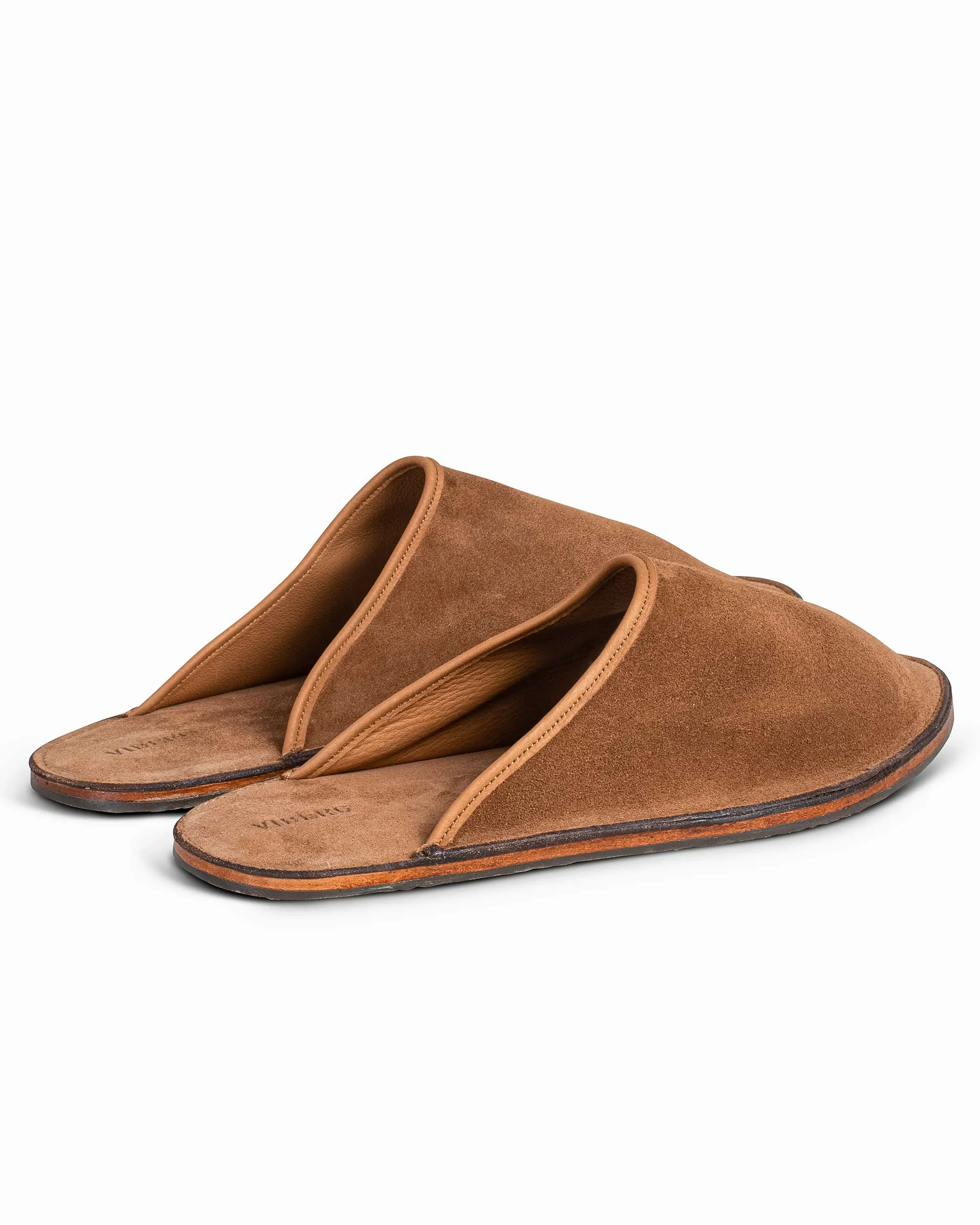 Viberg Slide Acero Janus Calf Suede