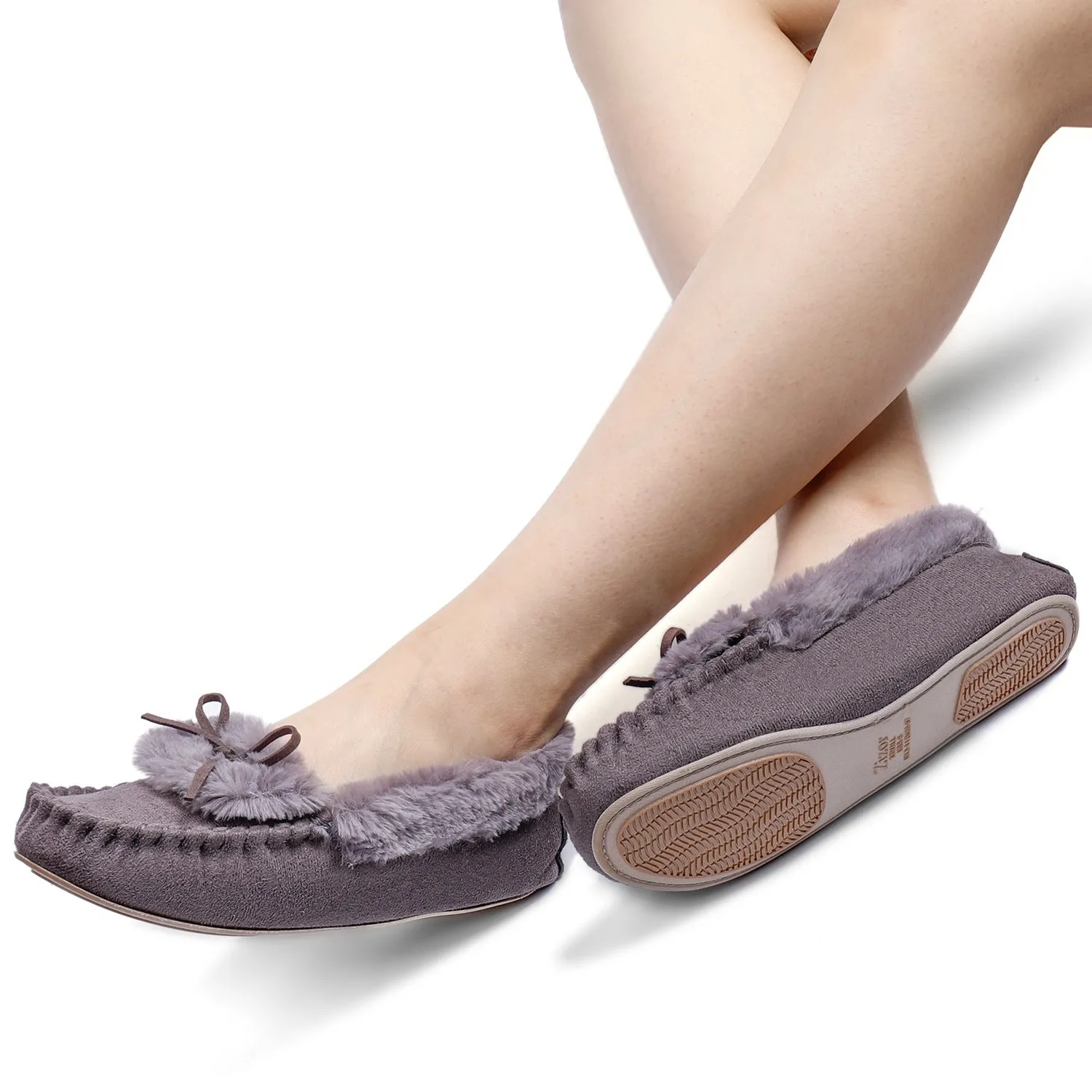 Women's Naomi Faux Fur Moccasin Slipper