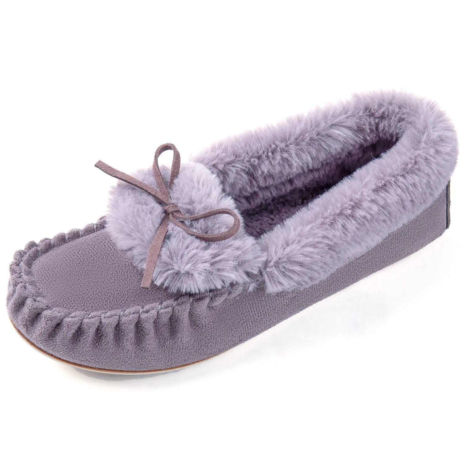 Women's Naomi Faux Fur Moccasin Slipper