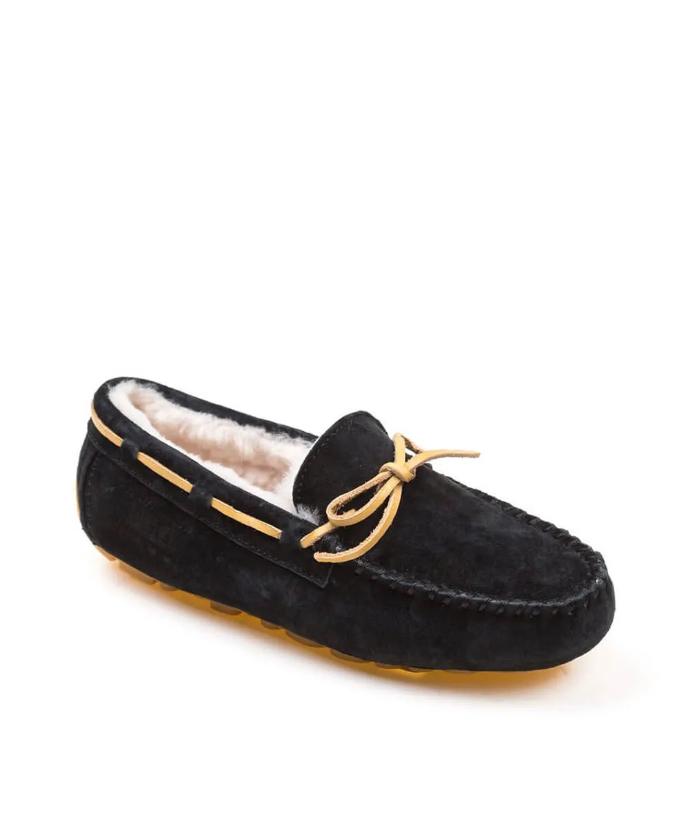 Women's UGG Fur Moccasin